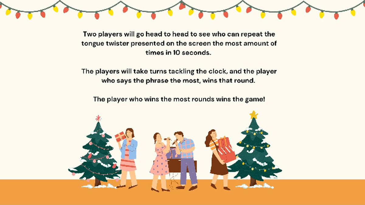 Tongue Timed: Christmas Edition image number null